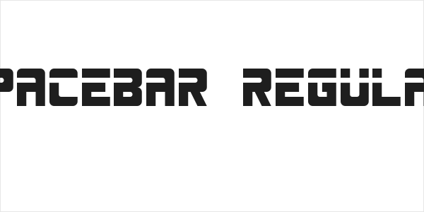 SPACEBAR Regular Logo