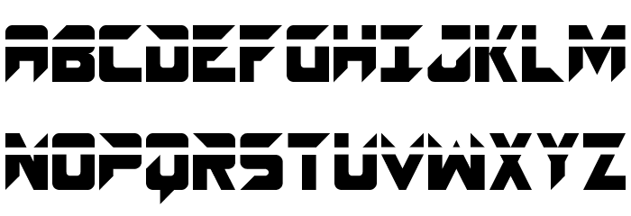 SPACECRAFT Regular Font LOWERCASE