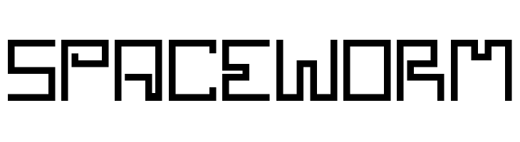SPACEWORM  Free Fonts Download