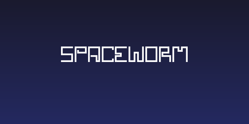 SPACEWORM Social Header