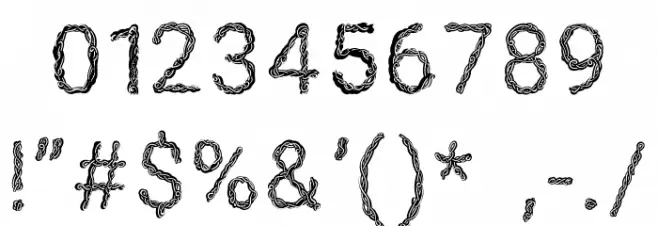 SPAGHETTISANSRegular Font OTHER CHARS