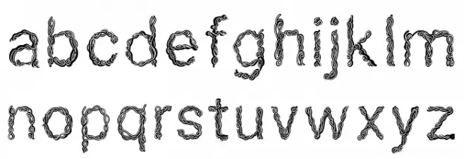 SPAGHETTISANSRegular 字体 小写