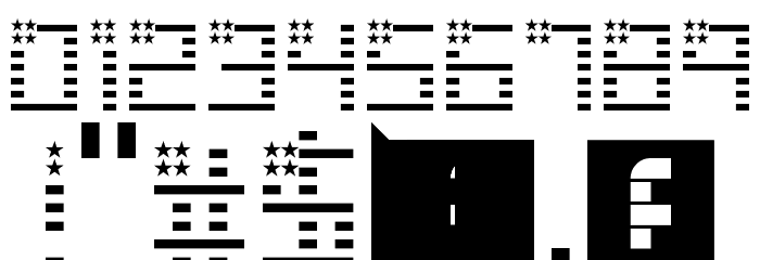 SPANGLED Regular Font OTHER CHARS