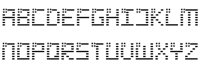 SPANGLED Regular Font LOWERCASE