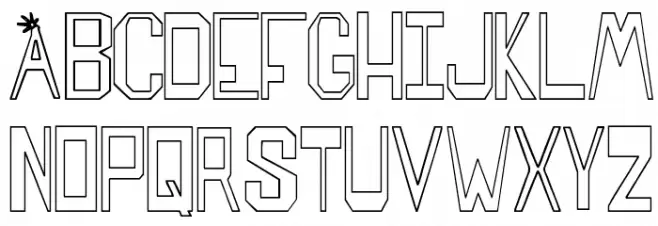 SPARKS MADE US Font LOWERCASE