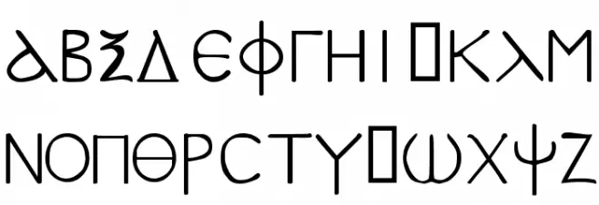 SPDoric फ़ॉन्ट लोअरकेस
