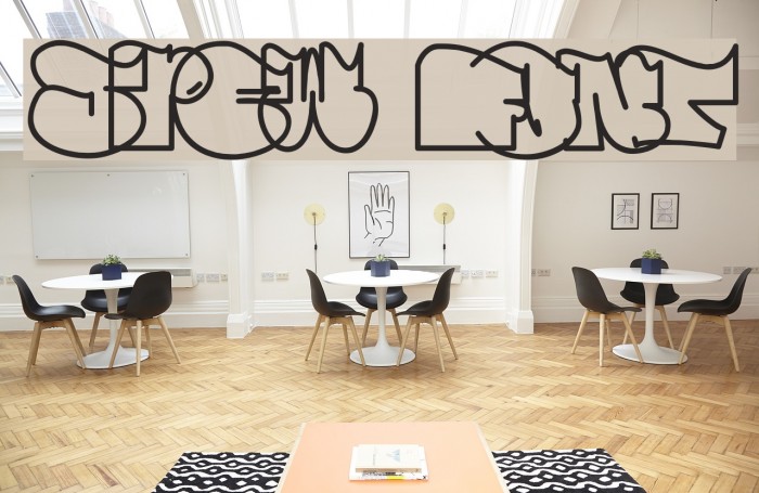SPEW Font examples