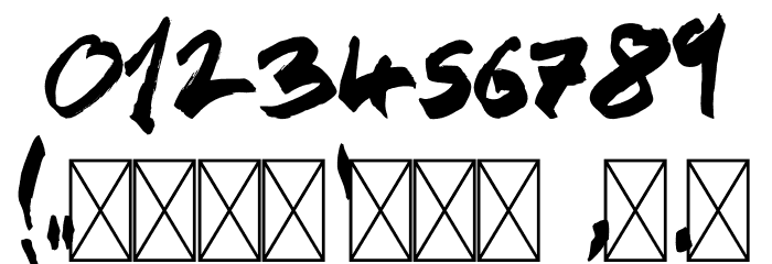 SPHYNX Font OTHER CHARS