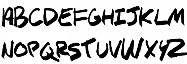 SPHYNX 字体 小写