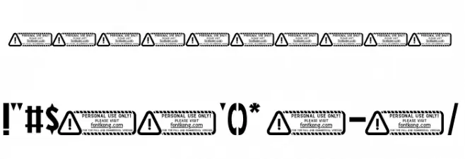 SPIDER NEST Font OTHER CHARS