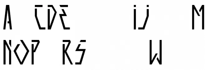 SPIDER-WOMEN Font LOWERCASE