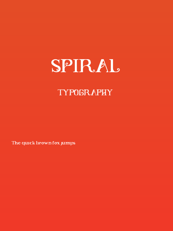 SPIRAL Poster