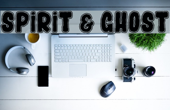 SPIRIT & GHOST Font examples