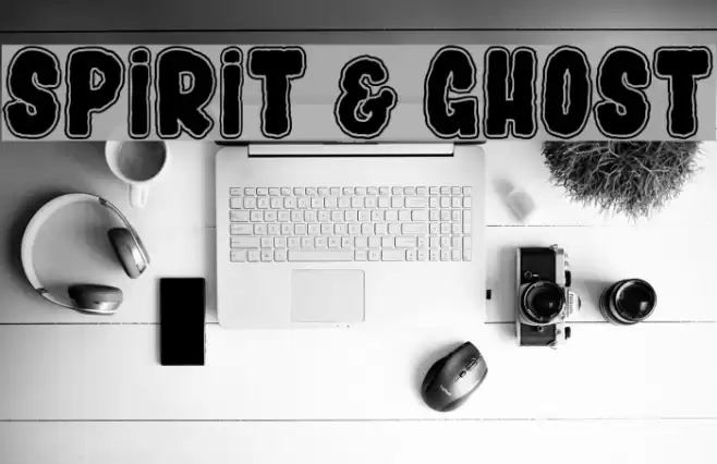 SPIRIT & GHOST Schriftart examples