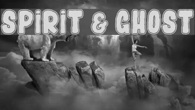 SPIRIT & GHOST Schriftart examples