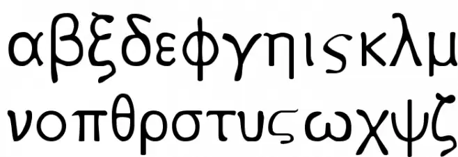 SPIonic 字体 小写
