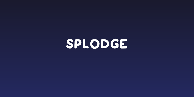 SPLODGE Social Header