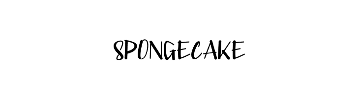 SPONGECAKE Font