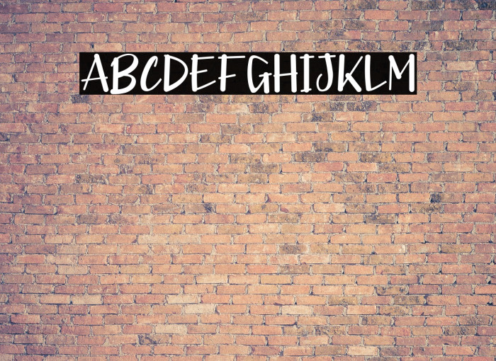 SPONGECAKE Font examples