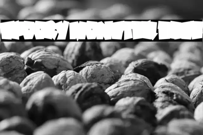 SPOOKY MONSTER BASE Font examples