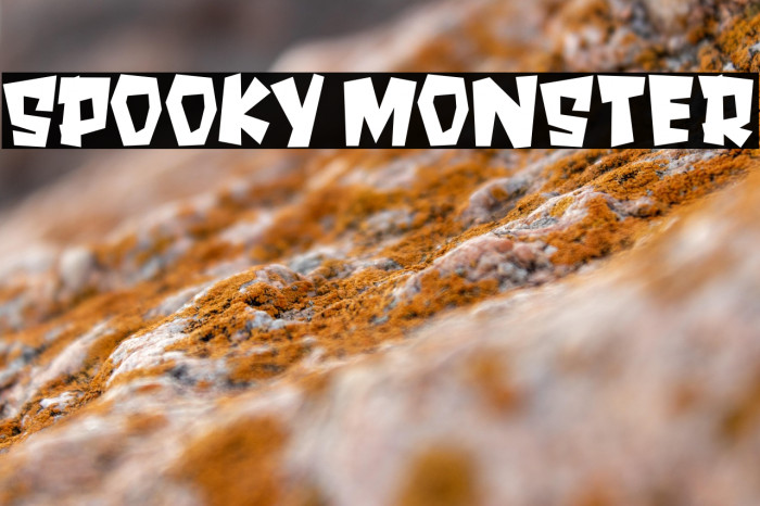 SPOOKY MONSTER Example 2