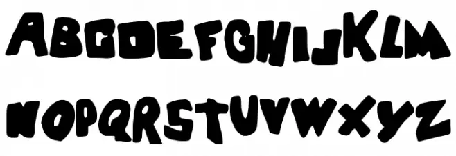 SPOOKYHOUSE_ Schriftart Groß
