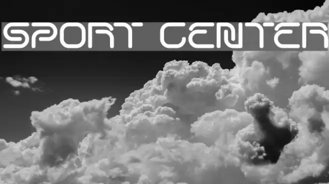 SPORT CENTER Fonte examples