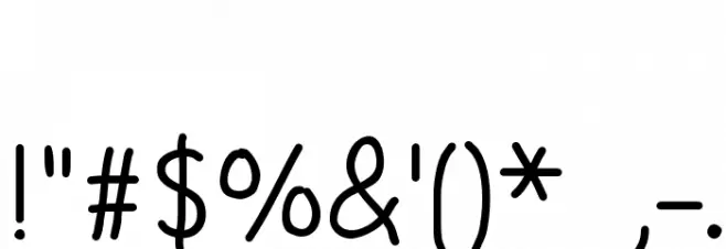 SPORT RELIEF フォント その他の文字