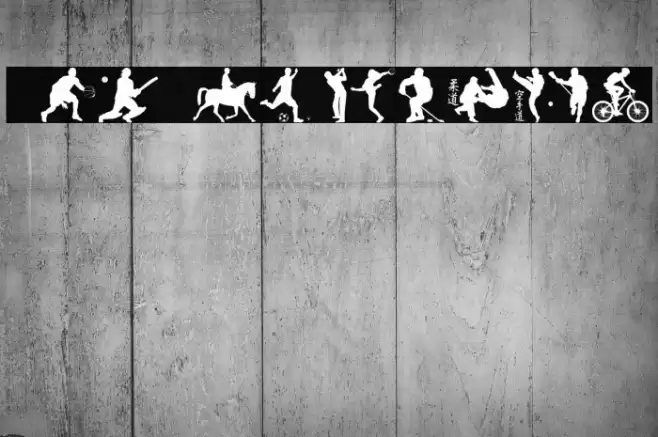 SPORT RELIEF Font examples