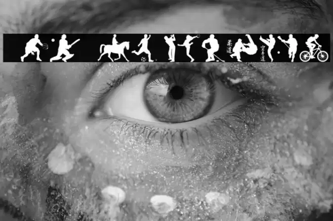 SPORT RELIEF Font examples