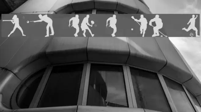 SPORT RELIEF フォント examples