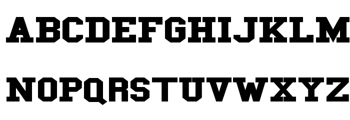SPORT SPIRIT AF Font LOWERCASE