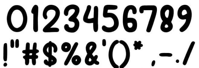 SPORTIME Font OTHER CHARS