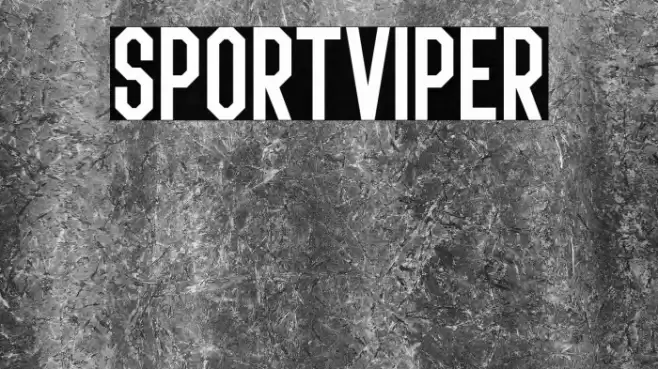 SPORTVIPER Font examples