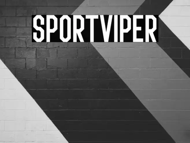 SPORTVIPER Font examples