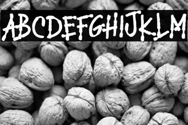 SPRAY BLACK Font examples