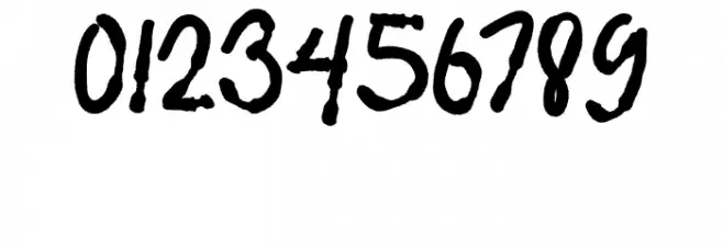 SPRAY BRUSH Font OTHER CHARS