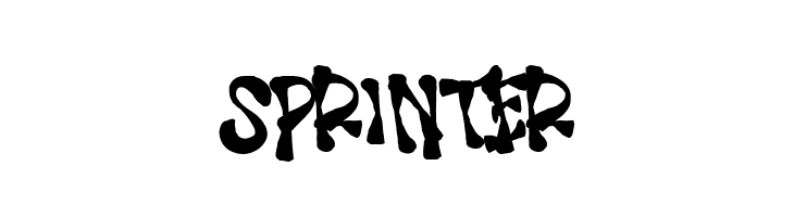 SPRINTER  Descarca Fonturi Gratis