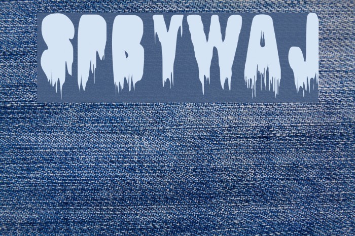 SpBywaj Font examples