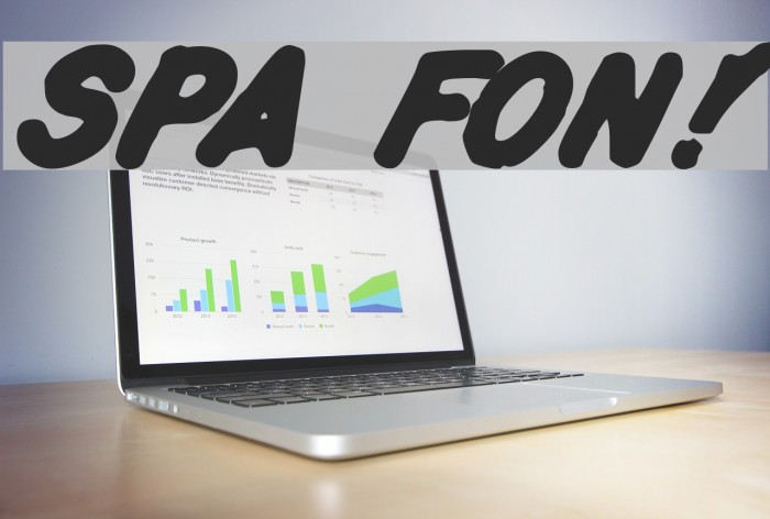 Spa Fon! Font examples