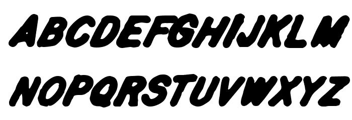 Spa Fon! Font LOWERCASE