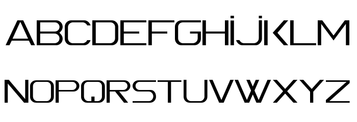 Spac3 Slim Font LOWERCASE