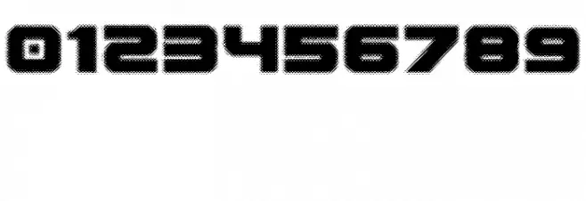 Spac3 halftone フォント その他の文字