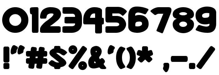 Space Adventure Font OTHER CHARS