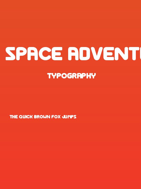 Space Adventure Poster
