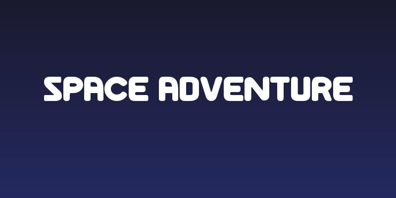 Space Adventure Social Header
