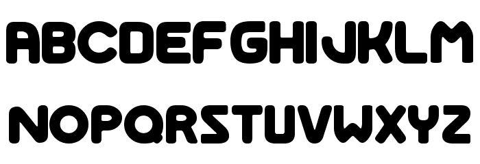 Space Adventure Font LOWERCASE