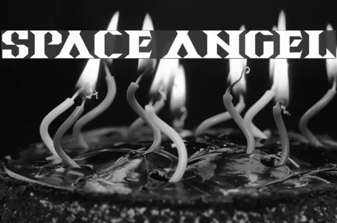 Space Angel Font examples