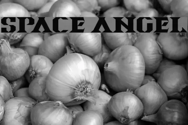 Space Angel Font examples
