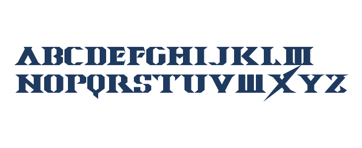 Space Angel Lowercase